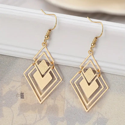 Elegant &amp; Sexy Summer Drop Earrings - Copper with Iron Posts.