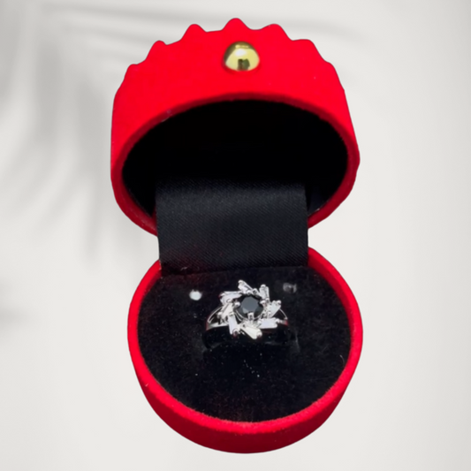 Adjustable Gem Ring