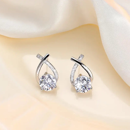 1 Pair Vintage Simple Style Stud Earrings.